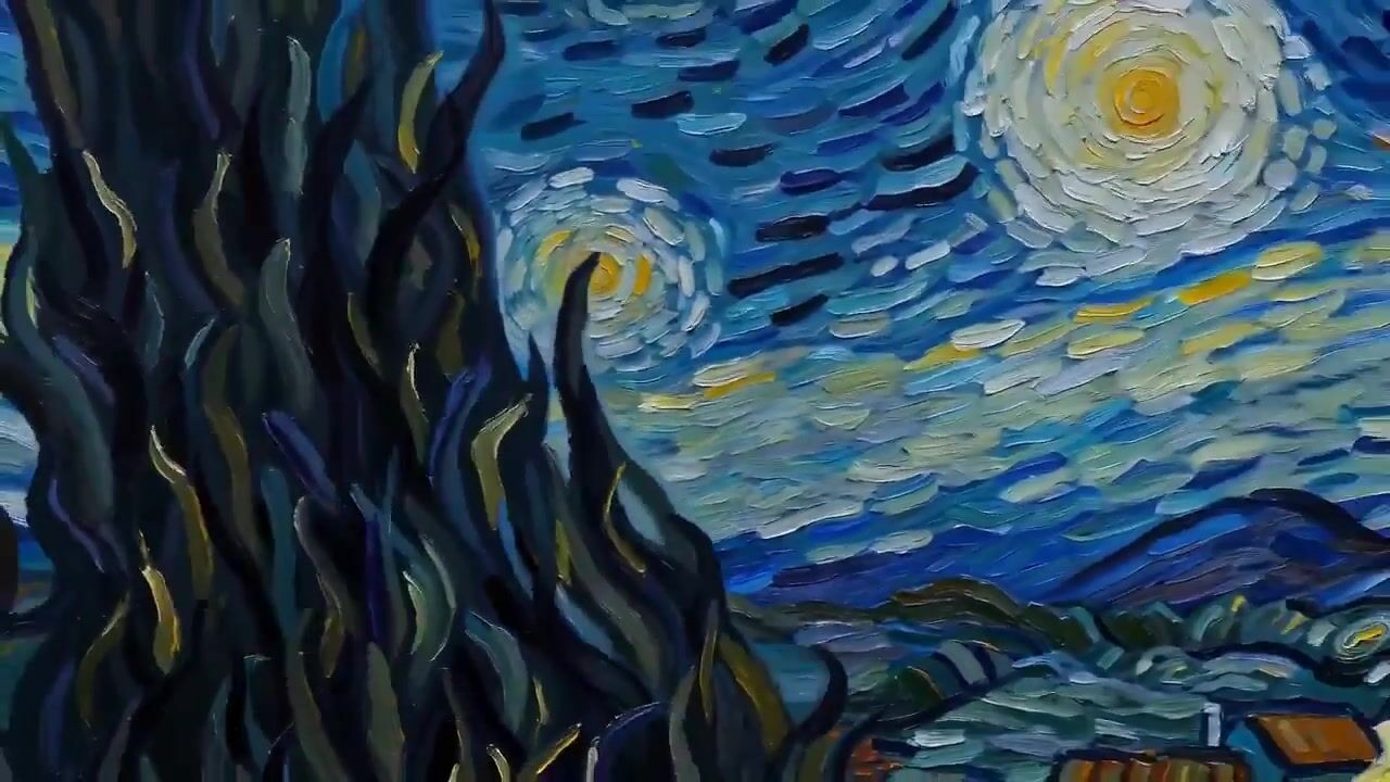 Van Gogh Post-Impressionist Animation
