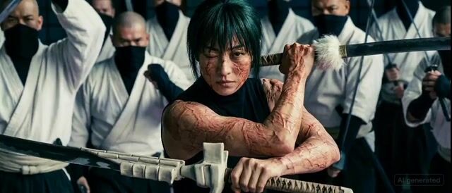 禅院真希打斗场景提示（敏捷动作）