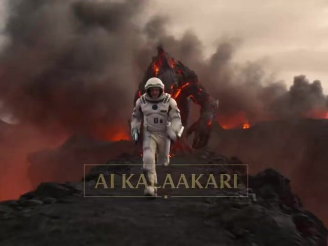 The Lava Beast Duel Video Prompt