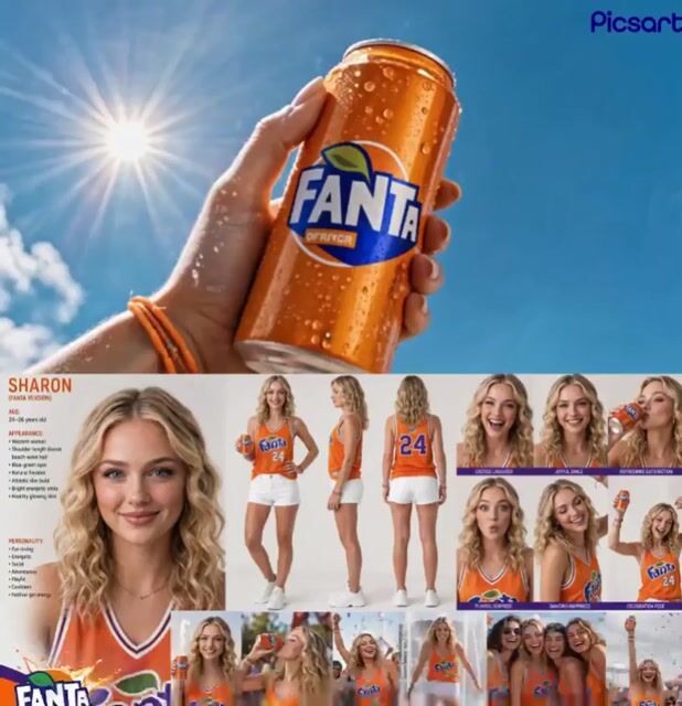 芬达 (Fanta) 生活方式饮料广告