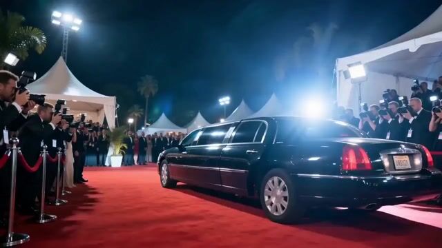 Red Carpet Fashion Entrance