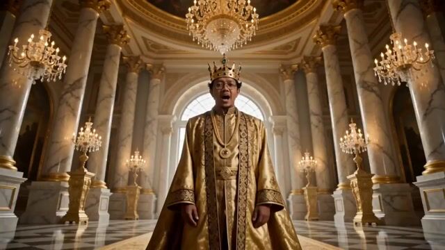 Golden Royal King Rap Music Video