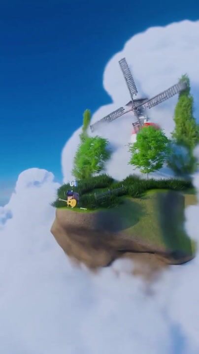 Singing Cat on Floating Island