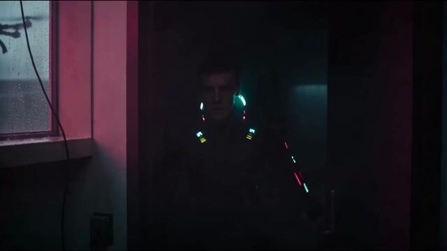 Cyberpunk Netrunner Cinematic Scenes