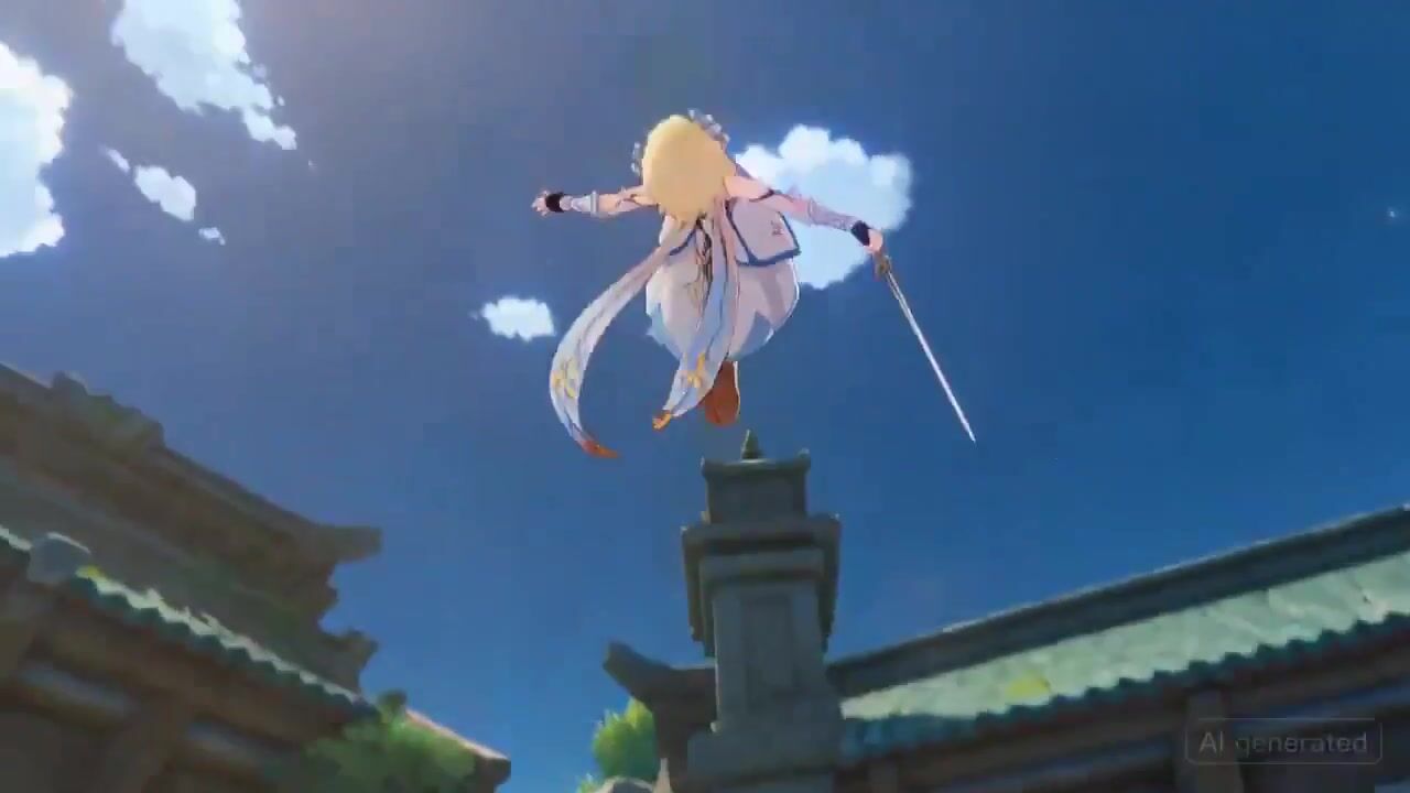 Anime Scene: Lumine Sword Slash