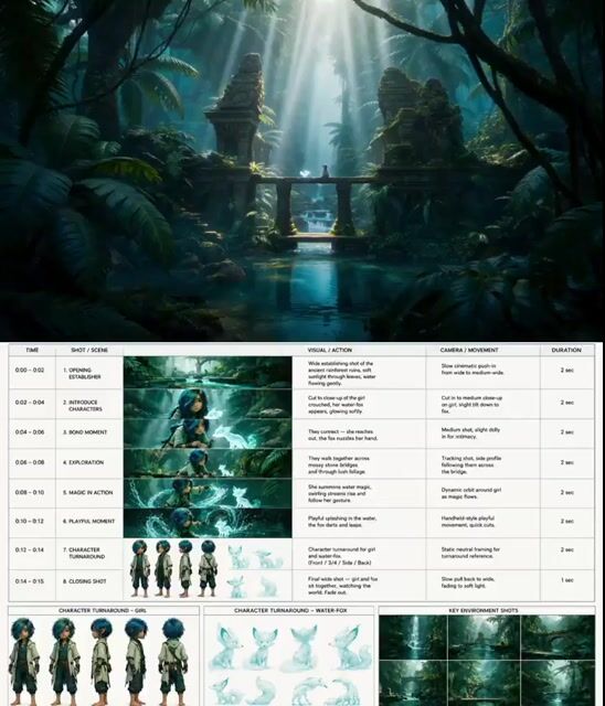 Fantasy Animation Jungle Adventure