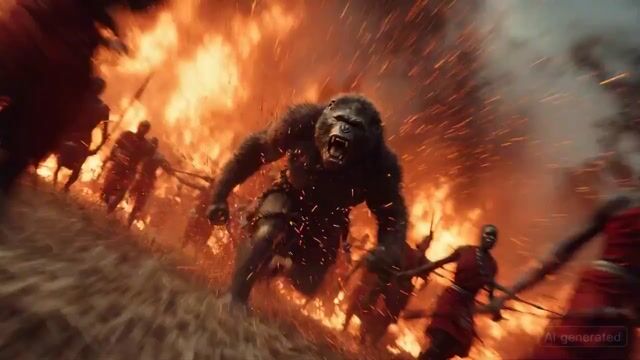 马赛村庄的混乱