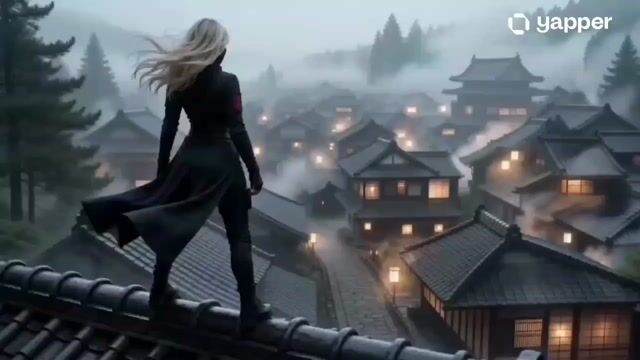 Mysterious Assassin in Japanese Village